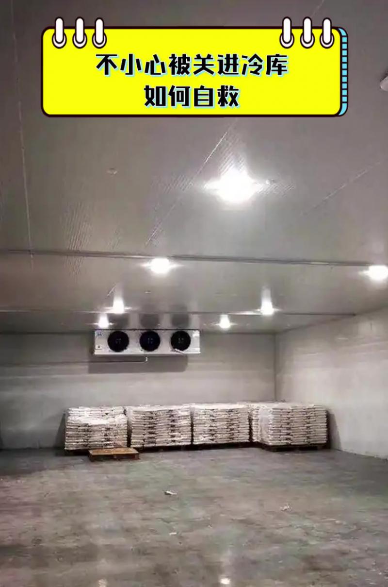 不慎被關進冷庫如何自救？